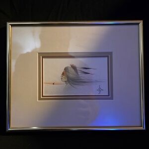 🖼️ Johnny Tiger Jr. – “Looking Towards Texas” – Signed